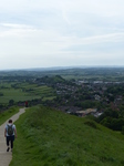 FZ005548 Jenni walking down from Glastonbury tor.jpg